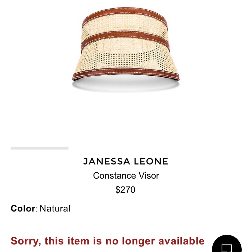 Janessa Leone Constance visor